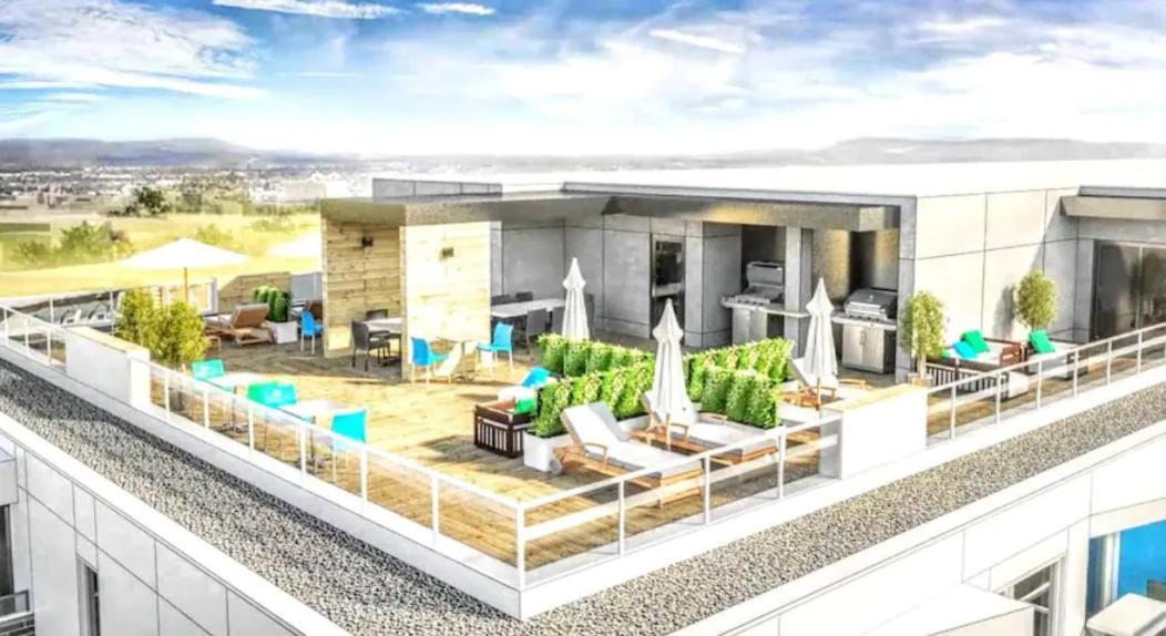 Le Kameleon 318 : Interieur Parking, Rooftop Terrace, Gym Квебек Экстерьер фото