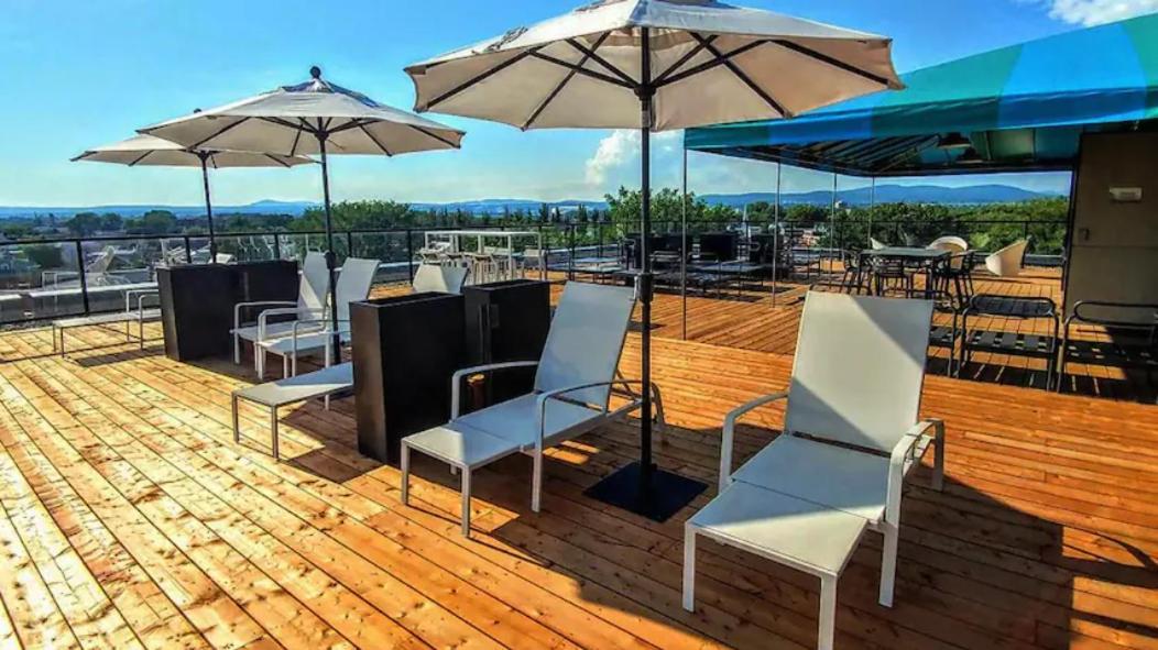 Le Kameleon 318 : Interieur Parking, Rooftop Terrace, Gym Квебек Экстерьер фото